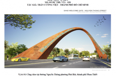 Trao giải kiến trúc cổng chào Khu du lịch quốc gia Mũi Né